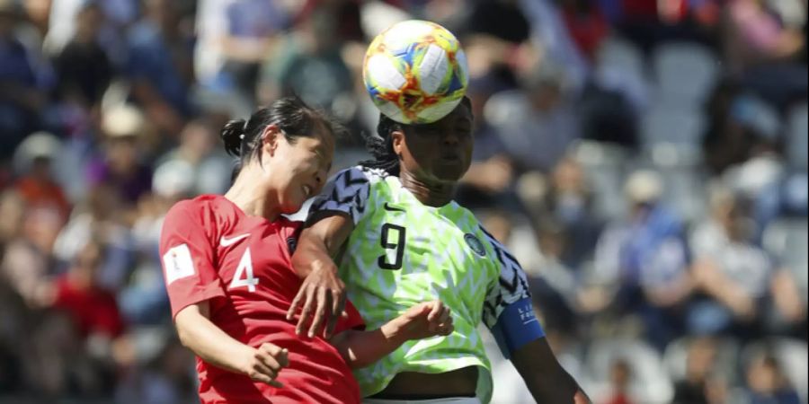 Fussball Weltmeisterschaft Nigeria Südkorea