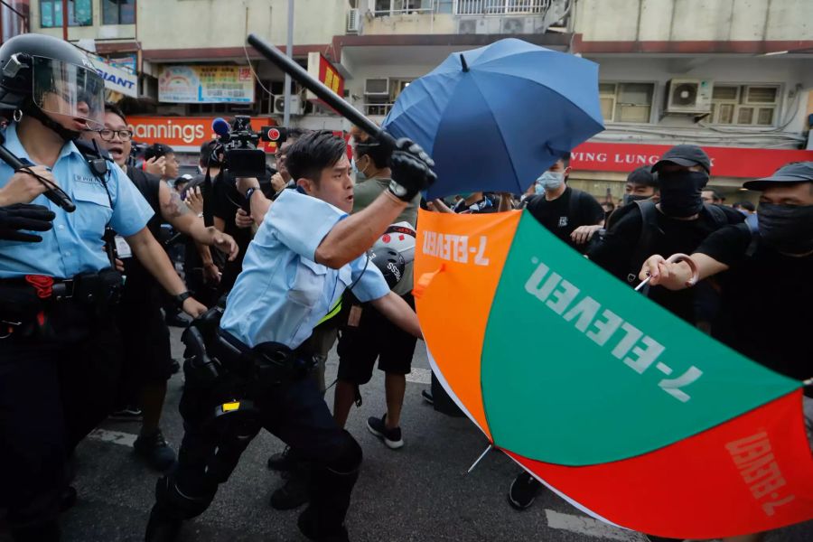 Demonstration in Hongkong