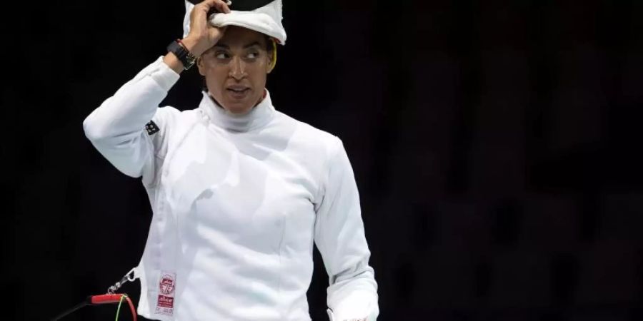 Hat als einzige deutsche Degenfechterin die Hauptrunde der WM erreicht: Alexandra Ndolo. Foto: Federico Gambarini