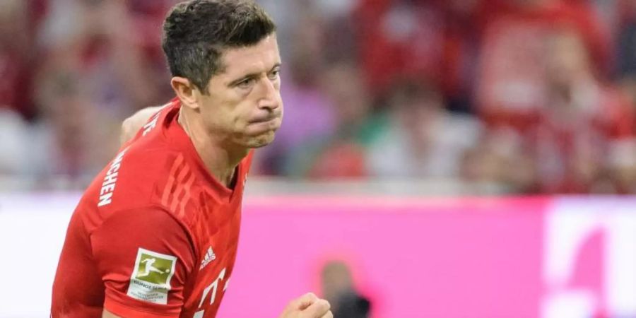 Soll seinen Vertrag beim FC Bayern verlängern: Torjäger Robert Lewandowski. Foto: Matthias Balk