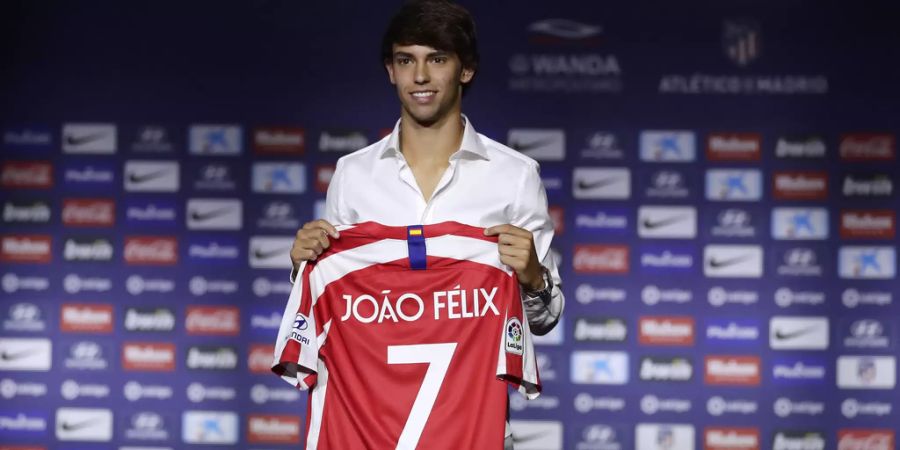 João Félix, als er 2019 bei Atleti anheuerte.