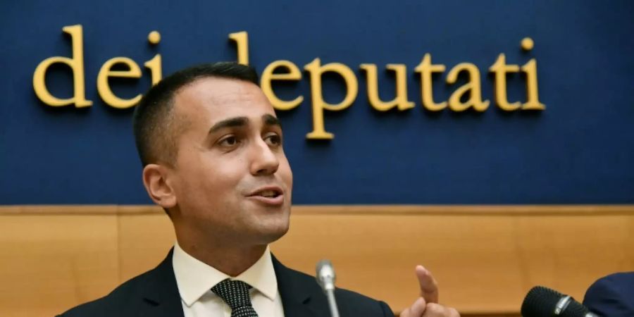 Fünf-Sterne-Chef Luigi Di Maio