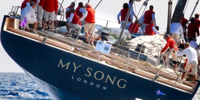 Die Jacht «My Song» ist von einem Frachtschiff gefallen. Milliardär