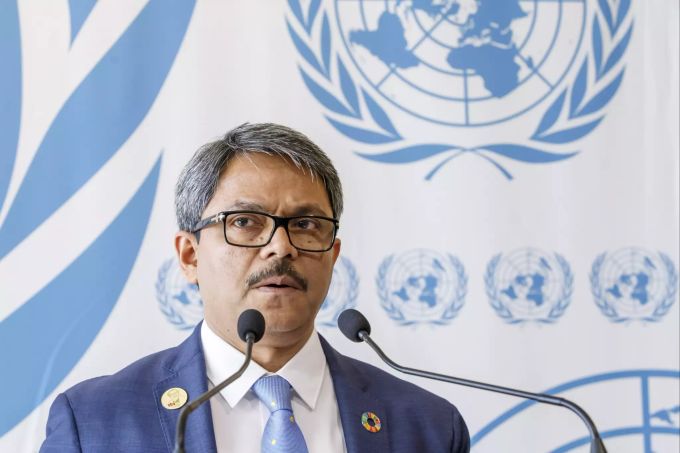 Shahriar Alam, Aussenminister von Bangladesch, fordert mehr Unterstützung von der Uno. Shahriar Alam