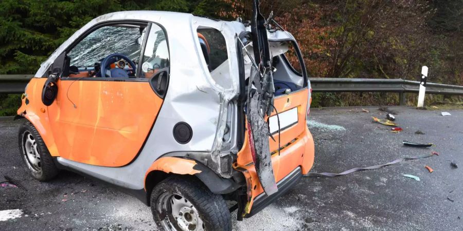 smart selbstunfall schötz
