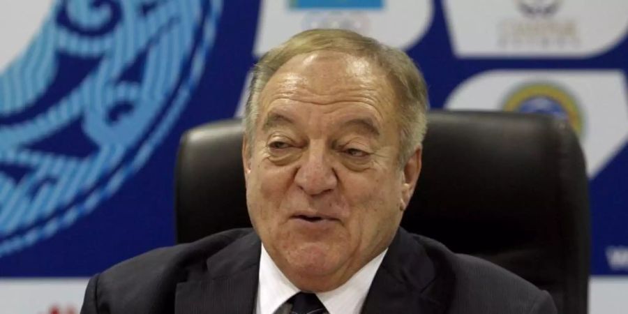 Widersetzt sich seiner Suspendierung als Präsident des IWF: Tamas Ajan. Foto: Igor Kovalenko/epa/dpa