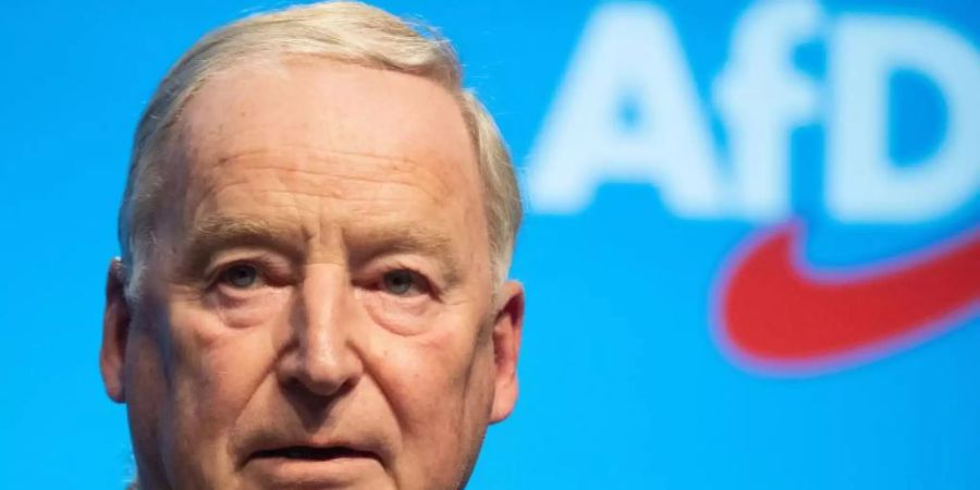 Alexander Gauland ist Vorsitzender der AfD-Bundestagsfraktion. Foto: Julian Stratenschulte/dpa