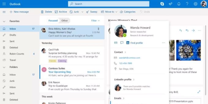 Microsoft Outlook hatte gestern Mittwoch mit massiven Störungen zu kämpfen. Microsoft Outlook