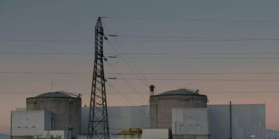 Das Kernkraftwerk in Fessenheim am Rhein