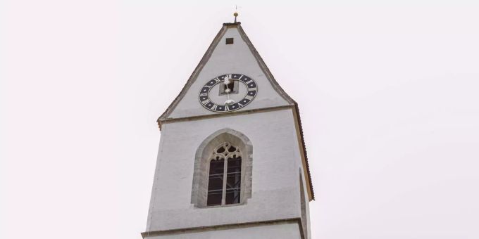 Kirchenturm in Lenzburg. Kirchenturm in Lenzburg.