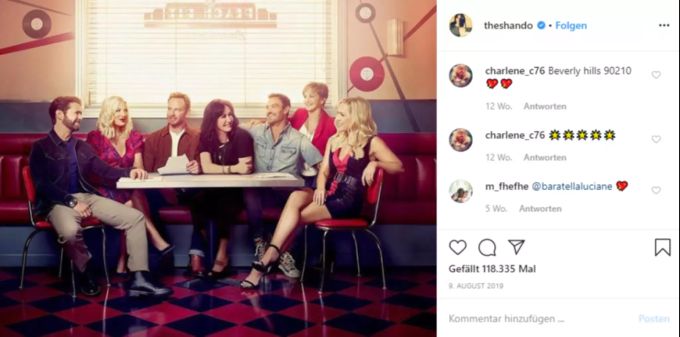 Shannen Doherty (Mitte) war in der Neuauflage der Kultserie «Beverly Hills, 90210» zu sehen. Shannen Doherty