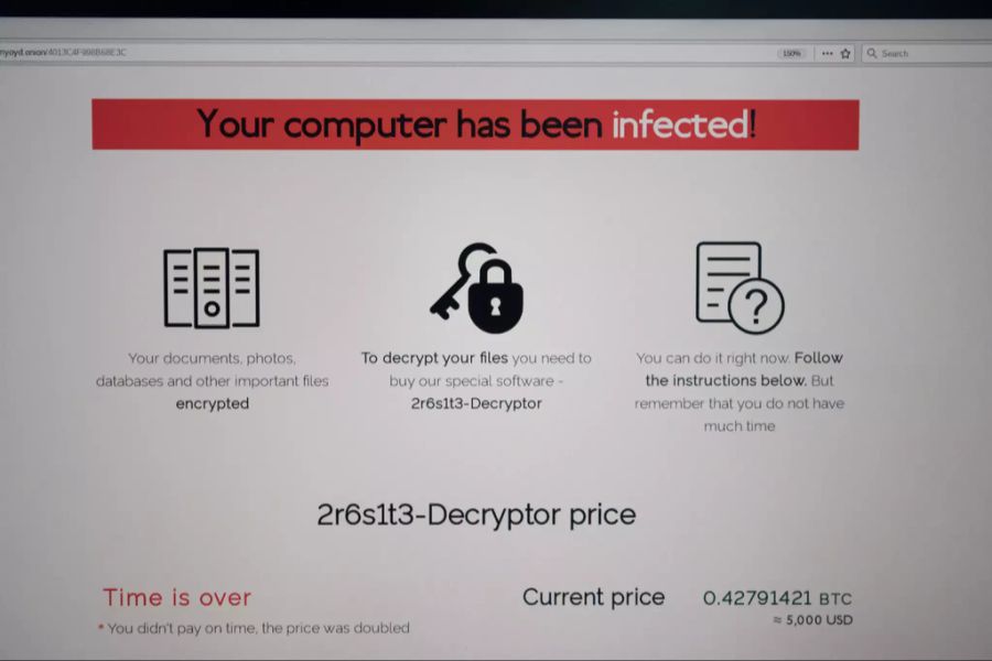 Erpresser Cyber-Kriminelle Ransomware