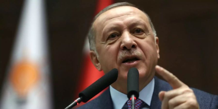 Erdogan in Ankara