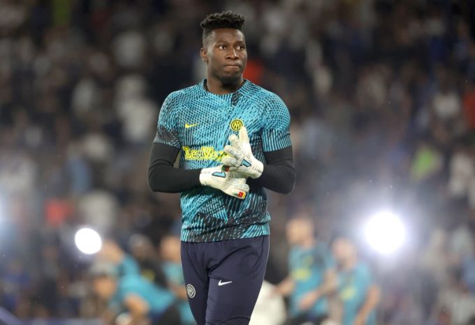 André Onana steht derzeit noch bei Inter Mailand unter Vertrag – offenbar hat aber Manchester United Interesse an dem Kameruner. Manchester United