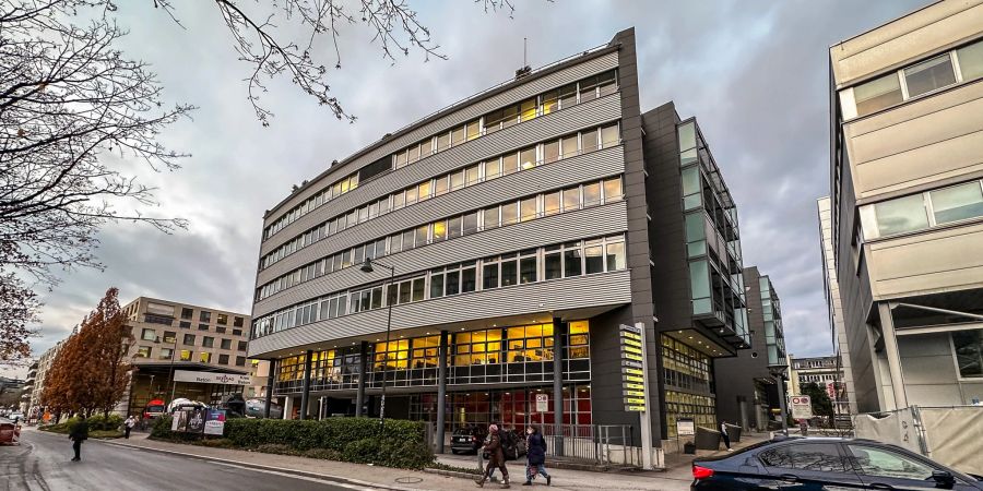 Die KV Luzern Berufsakademie in der Stadt Luzern.