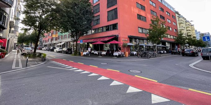 Der Kauffmannweg in der Stadt Luzern. Der Kauffmannweg in der Stadt Luzern.