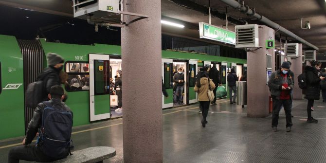 U-Bahnhof in Mailand