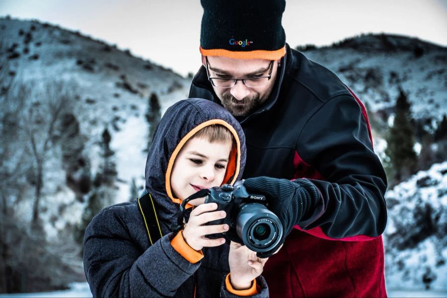 Vater und Sohn