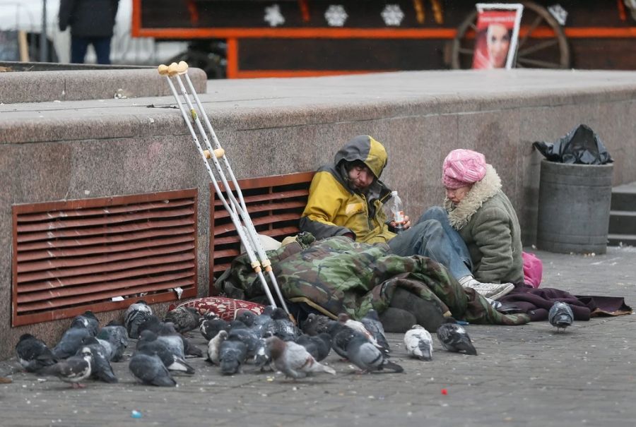 Gerade für Menschen, die schon vor dem Krieg obdachlos waren, gibt es kaum Ressourcen.