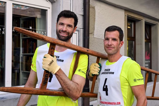 Gehörten zu den späteren Siegern: Toby und Mario.