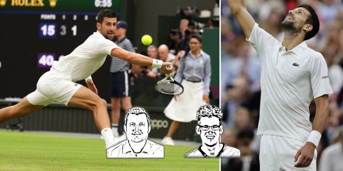 Heute Final! - Sehen wir gerade den besten Novak Djokovic aller Zeiten?