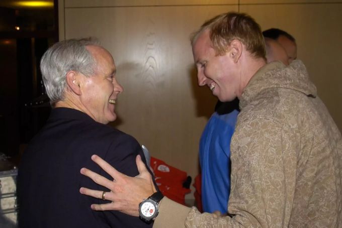 Köbi Kuhn (†76) und Ludovic Magnin im Jahr 2007. FCZ
