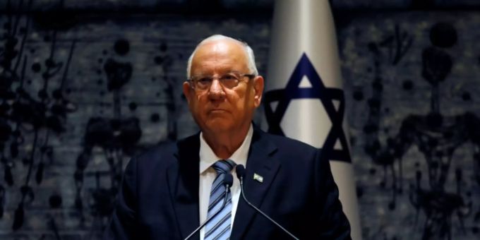 Israels Präsident Reuven Rivlin. Benjamin Netanjahu