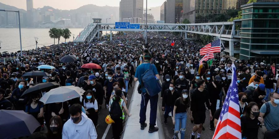 Proteste in Hongkong