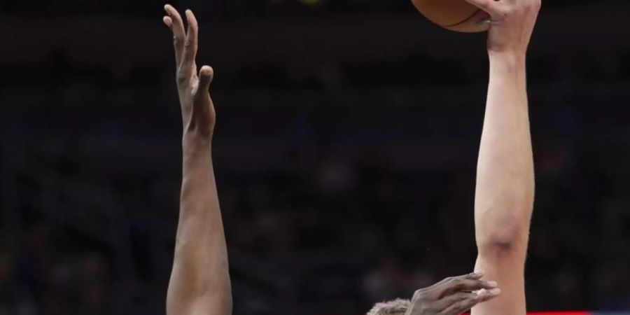 Moritz Wagner verlor mit den Washington Wizards. Foto: John Raoux/AP/dpa