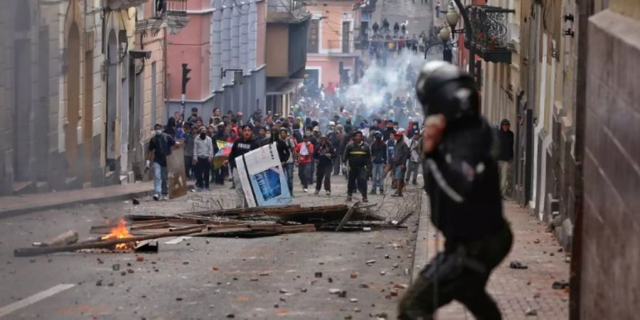 Proteste in Quito