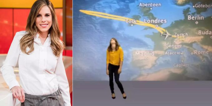 «Filme geschaut» - SRF-Moderatorin Sibylle Eberle auf Pannen-WC-Flug