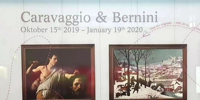 Die Ausstellung "Caravaggio & Bernini" ist vom 15. Oktober 2019 bis 19. Januuar 2020 im Kunsthistorischen Museum zu sehen. Foto: Harald Schneider/APA/dpa Die Ausstellung "Caravaggio & Bernini" ist vom 15. Oktober 2019 bis 19. Januuar 2020 im Kunsthistorischen Museum zu sehen. Foto: Harald Schneider/APA/dpa