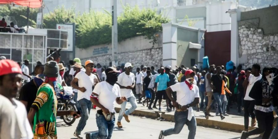 Proteste in Port-au-Prince