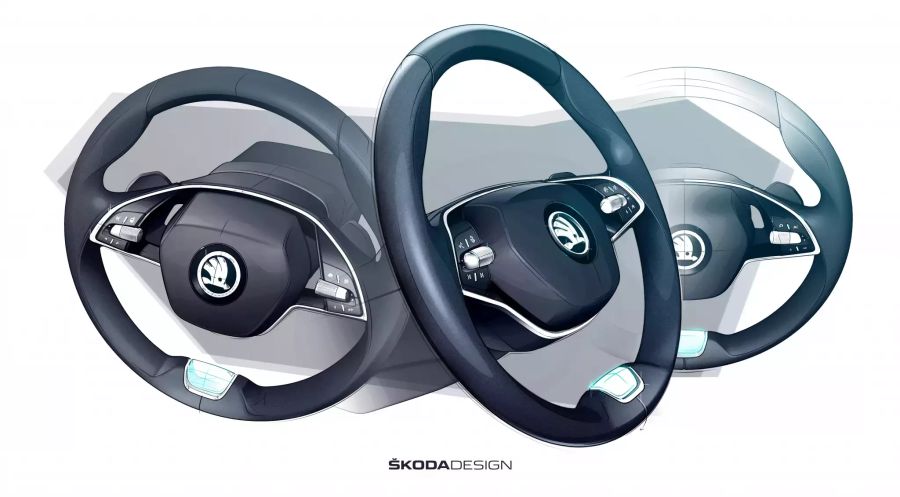 skoda octavia lenkrad