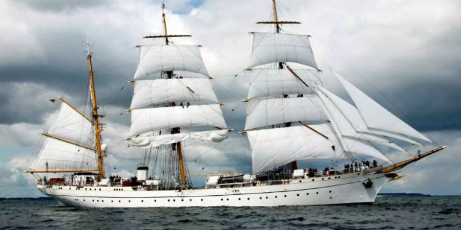 «Gorch Fock» auf See