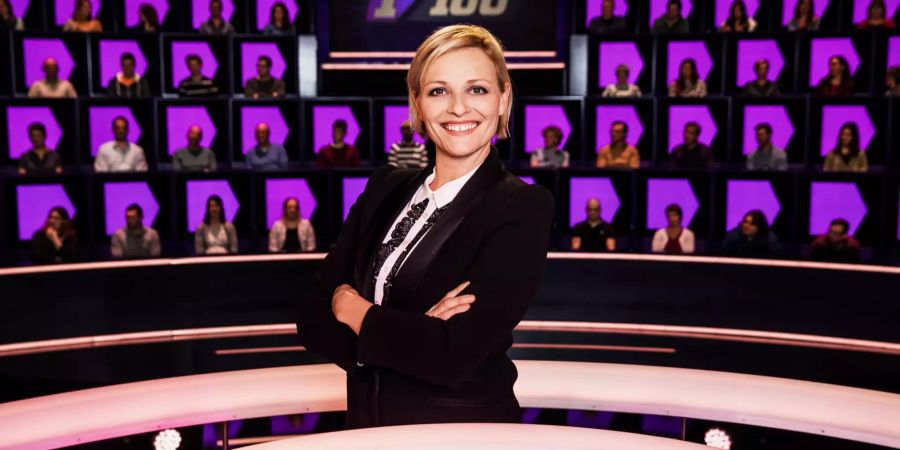 Susanne Kunz ist heute Abend das letzte Mal als Moderatorin der beliebten Quizshow «1 gegen 100» zu sehen.