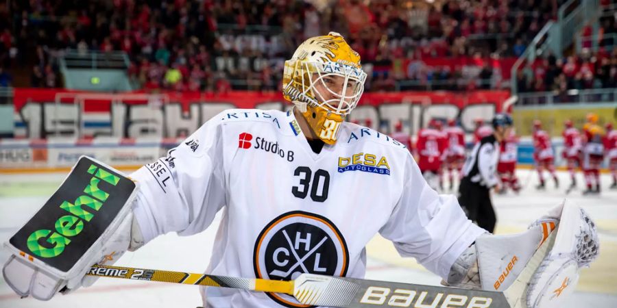 Elvis Merzlikins HC Lugano