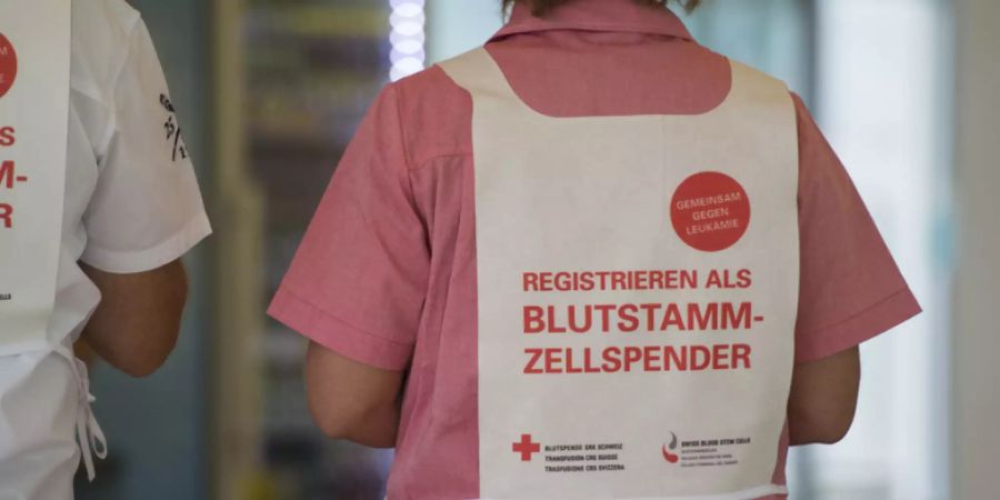 Die Zahl der Personen, die in der Schweiz zu einer Blutstammzellenspende bereit sind, ist im vergangenen Jahr auf knapp 130'000 angewachsen.