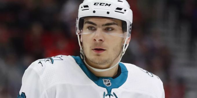 Timo Meier ist mit den San Jose Sharks in einer vielversprechenden Position NHL
