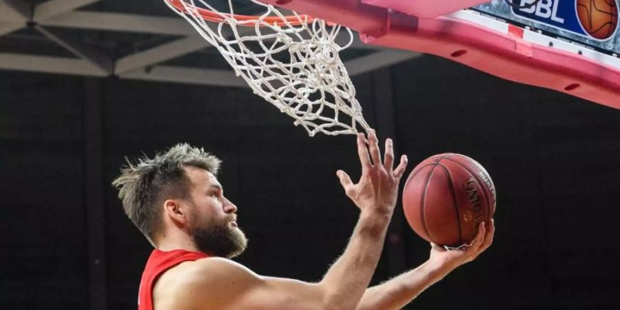 Auffälligster Münchner gegen Ludwigsburg: Danilo Barthel mit 18 Punkten. Foto: Matthias Balk