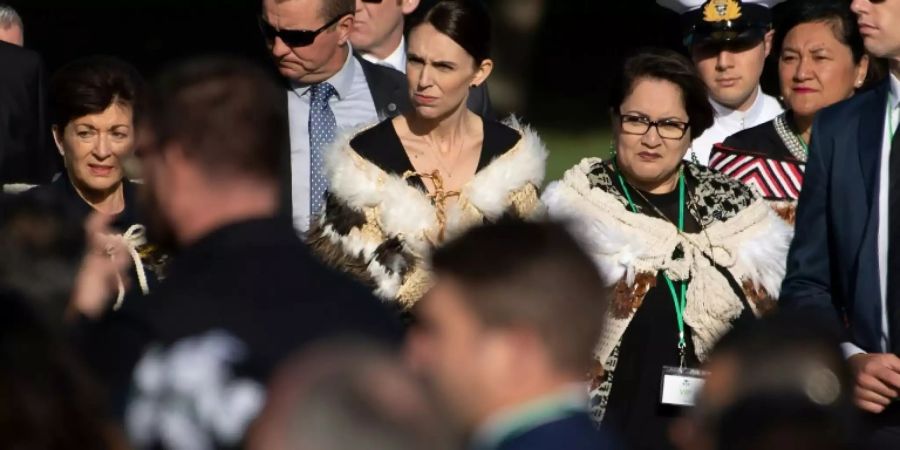 Neuseelands Regierungschefin Ardern in Christchurch