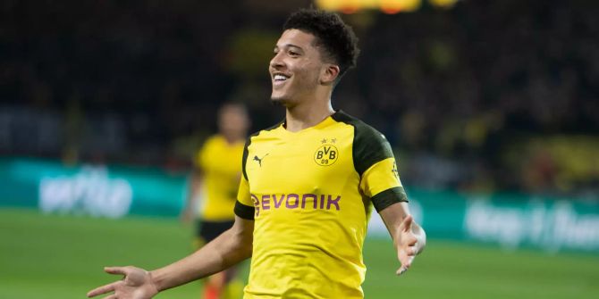 BVB Spieler Jadon Sancho.