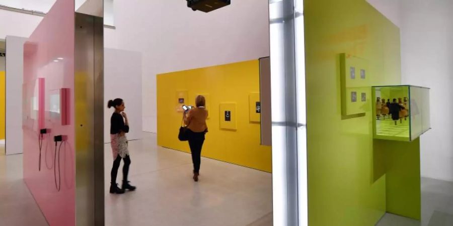 Das neue Bauhaus-Museum in Weimar bietet einen bunten Mix. Foto: Martin Schutt