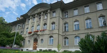 Die Südseite des Berner Obergericht.