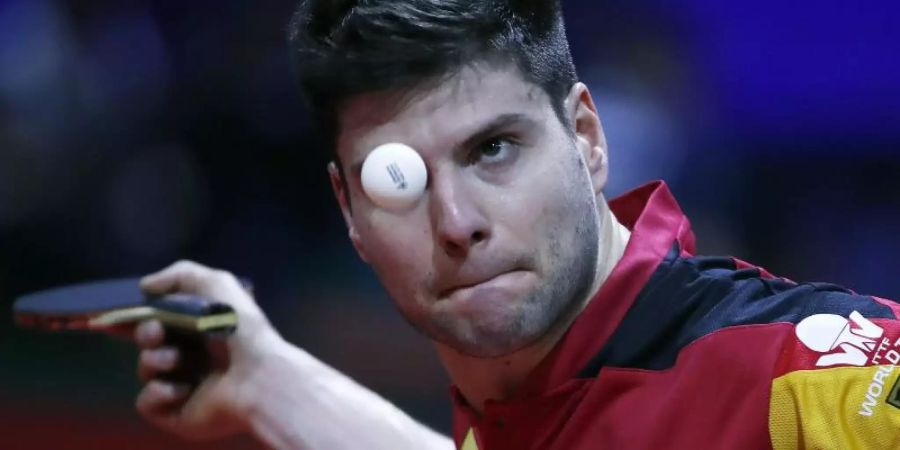 Bei der WM in Budapest früh ausgeschieden: Dimitrij Ovtcharov. Foto: Tibor Illyes/MTI