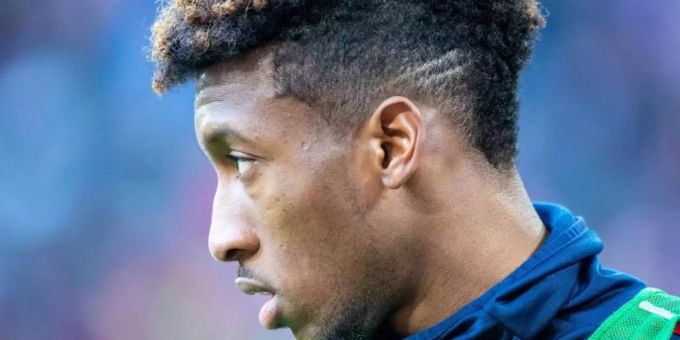 Kingsley Coman vom FC Bayern München ist fit für das Liverpool-Spiel. Foto: Lino Mirgeler Kingsley Coman vom FC Bayern München ist fit für das Liverpool-Spiel. Foto: Lino Mirgeler