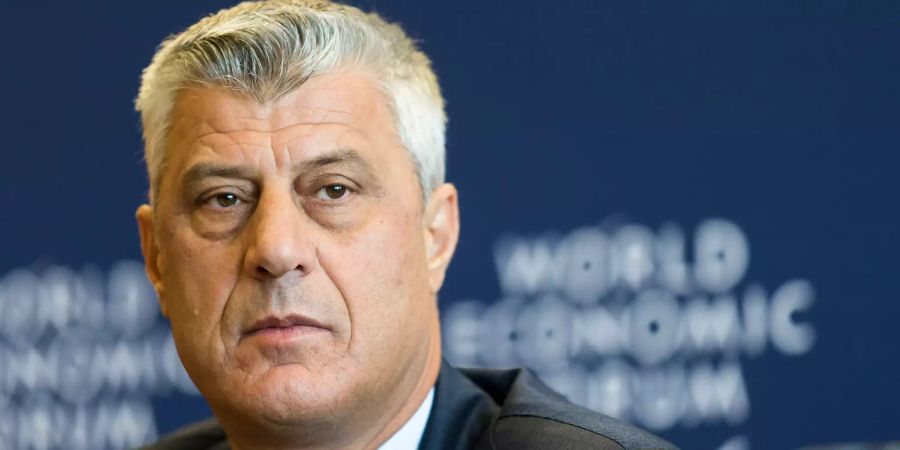 Kosovo Präsident Hashim Thaci