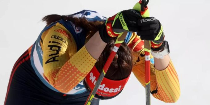 Langläuferin Katharina Hennig kam bei der WM nicht über Rang 29 hinaus. Foto: Karl-Josef Hildenbrand/dpa Langläuferin Katharina Hennig kam bei der WM nicht über Rang 29 hinaus. Foto: Karl-Josef Hildenbrand/dpa