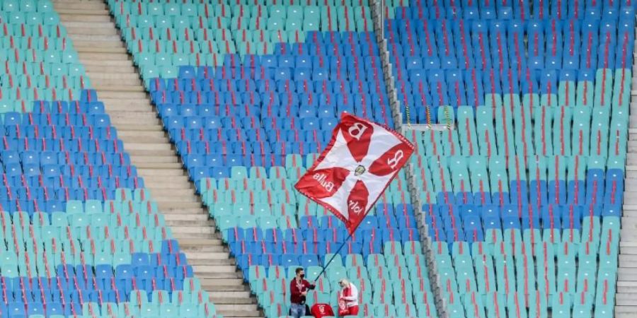 Auf rund 20.000 Zuschauer hofft RB Leipzig pro Heimspiel in der kommenden Saison. Foto: Jan Woitas/dpa-Zentralbild/dpa