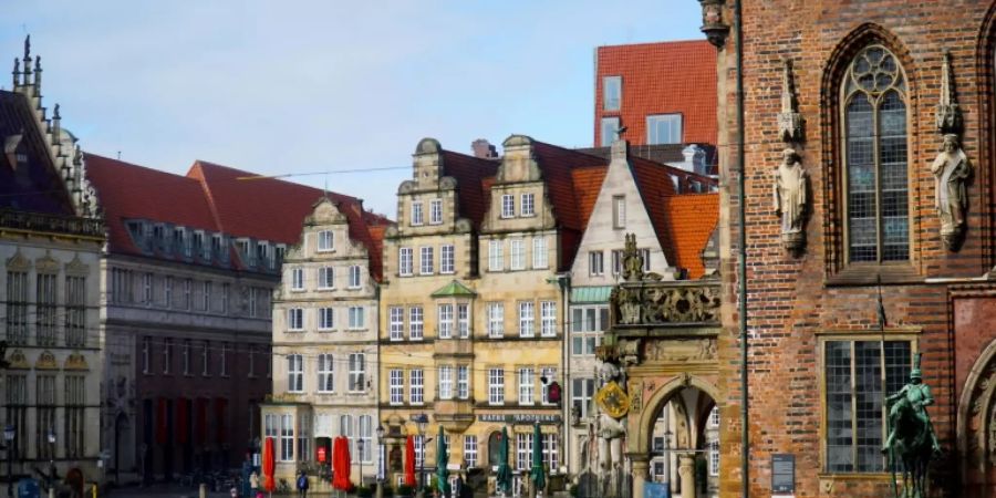Rathausplatz in Bremen